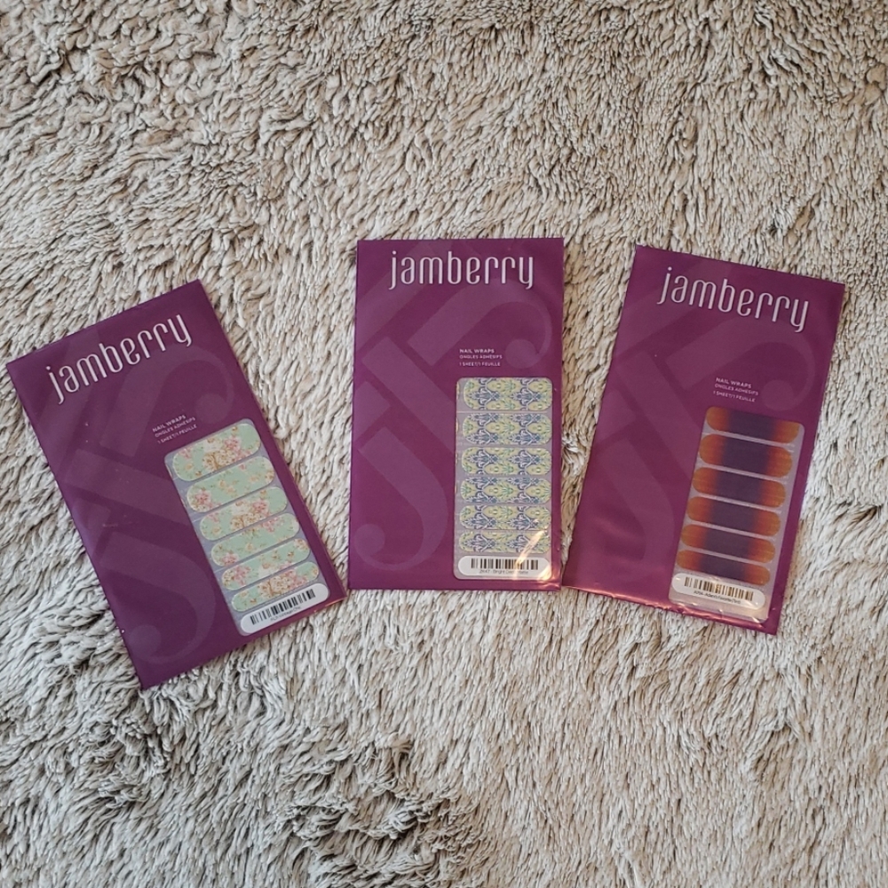 Brand New Never used Jamberry Nail Wraps